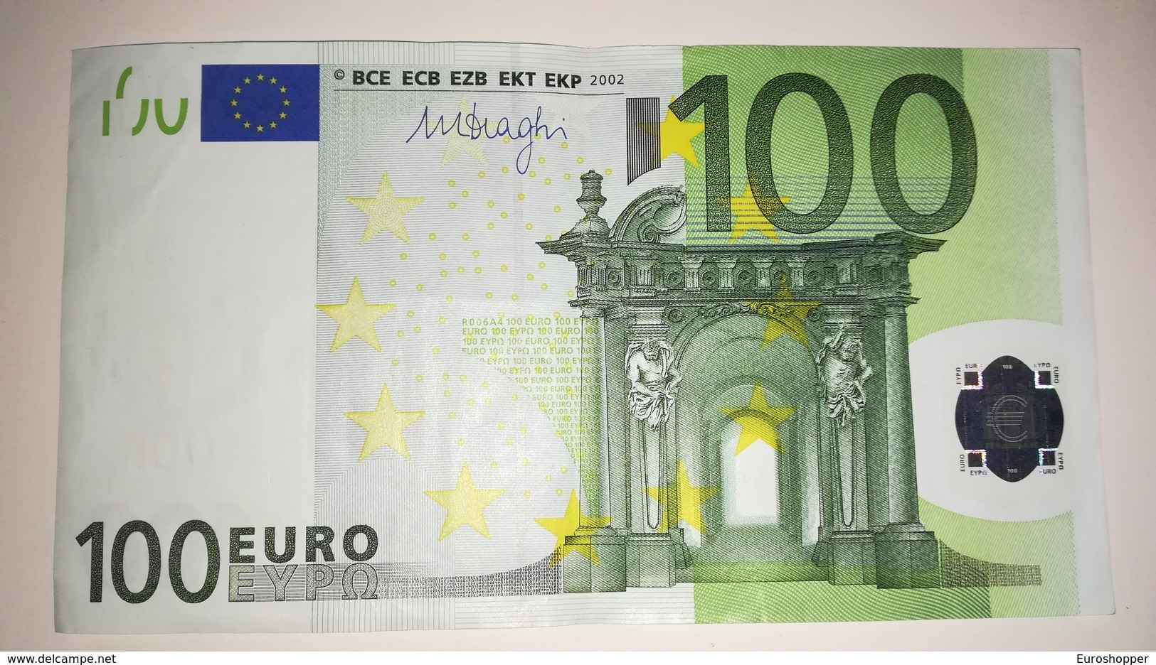 EURO-GERMANY 100 EURO (X) R006 Sign Draghi - 100 Euro