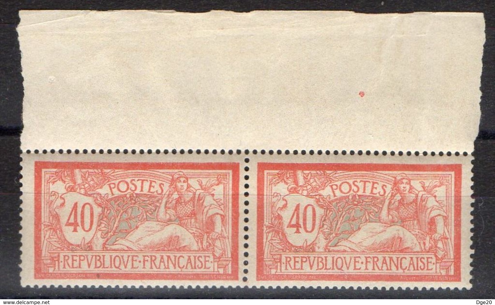 FRANCE ( POSTE ) S&M  N° 119 X 2   TIMBRES  NEUFS   SANS  TRACE  DE  CHARNIERE , A  VOIR . R 7 - 1900-27 Merson