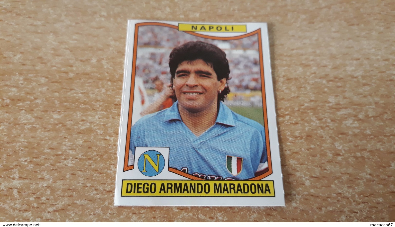 Figurina Calciatori Panini 1990/91 - 241 Maradona Napoli - Edizione Italiana