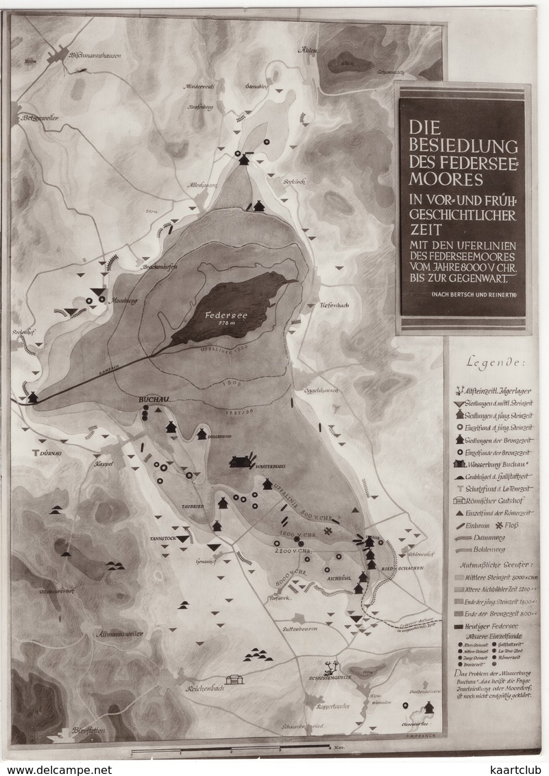 Die Besiedlung Des Federsee Moores - Museum Bad Buchau A. F. - Bad Buchau