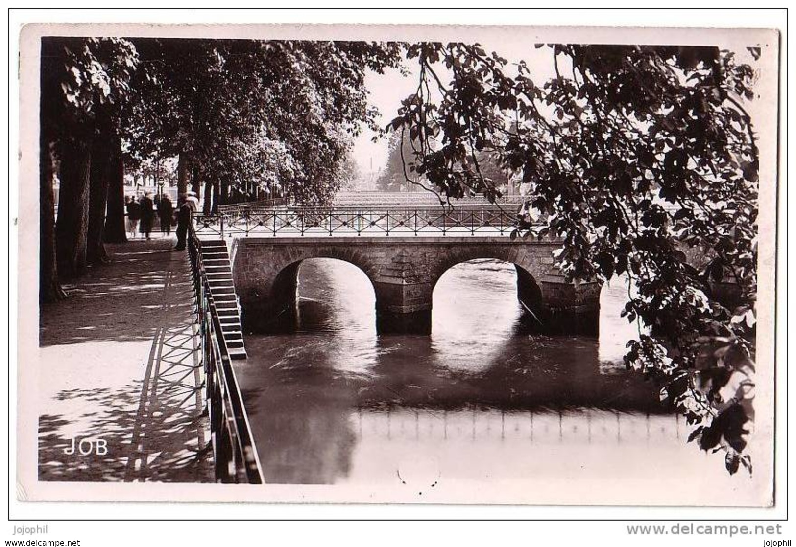 Quimper - Le Pont De La Préfecture - Circulé 1956 - Quimper