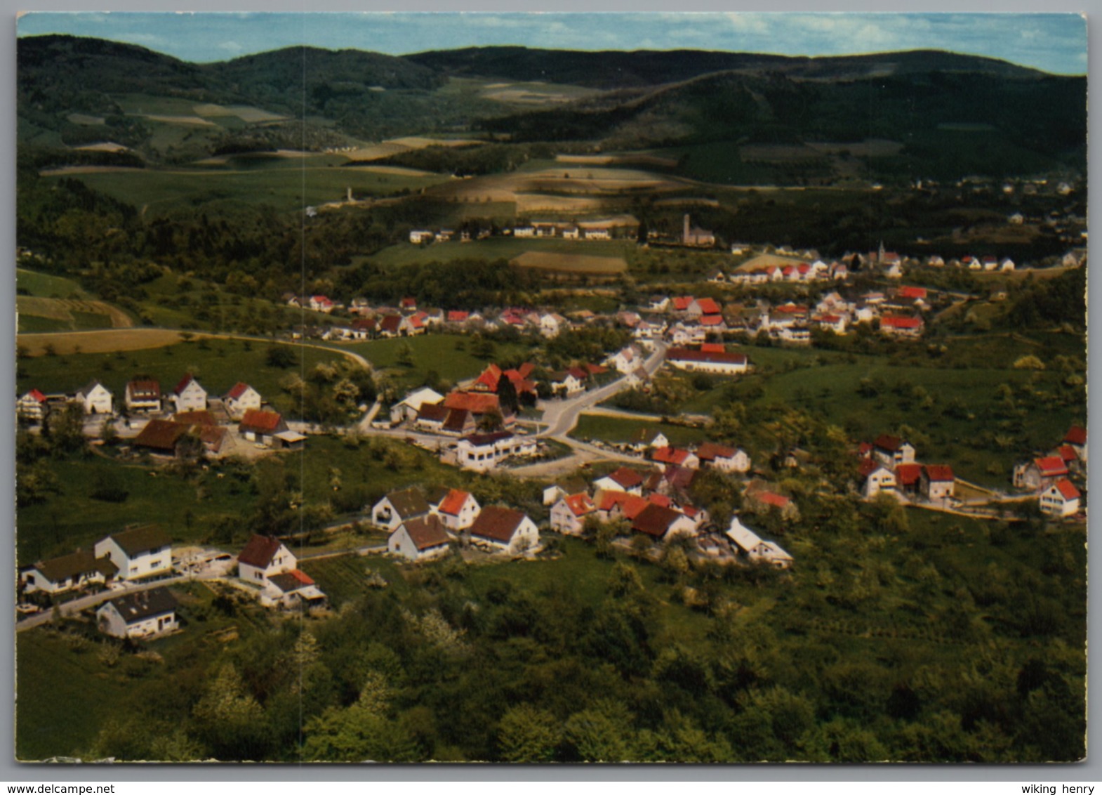 Weinheim An Der Bergstraße Oberflockenbach - Ortsansicht 1 - Weinheim