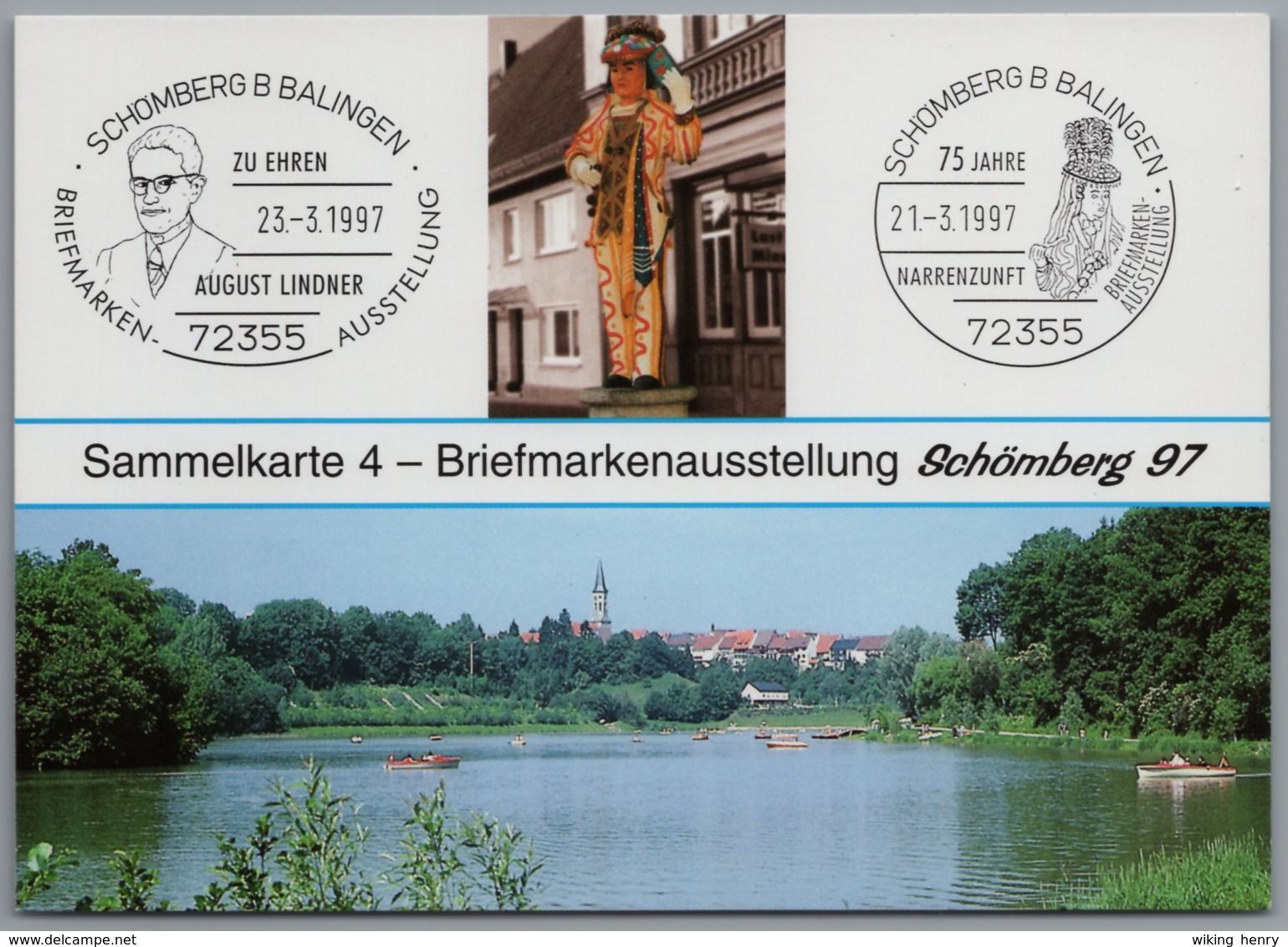 Schömberg Im Zollernalbkreis - Briefmarkenausstellung 1997 - Schömberg