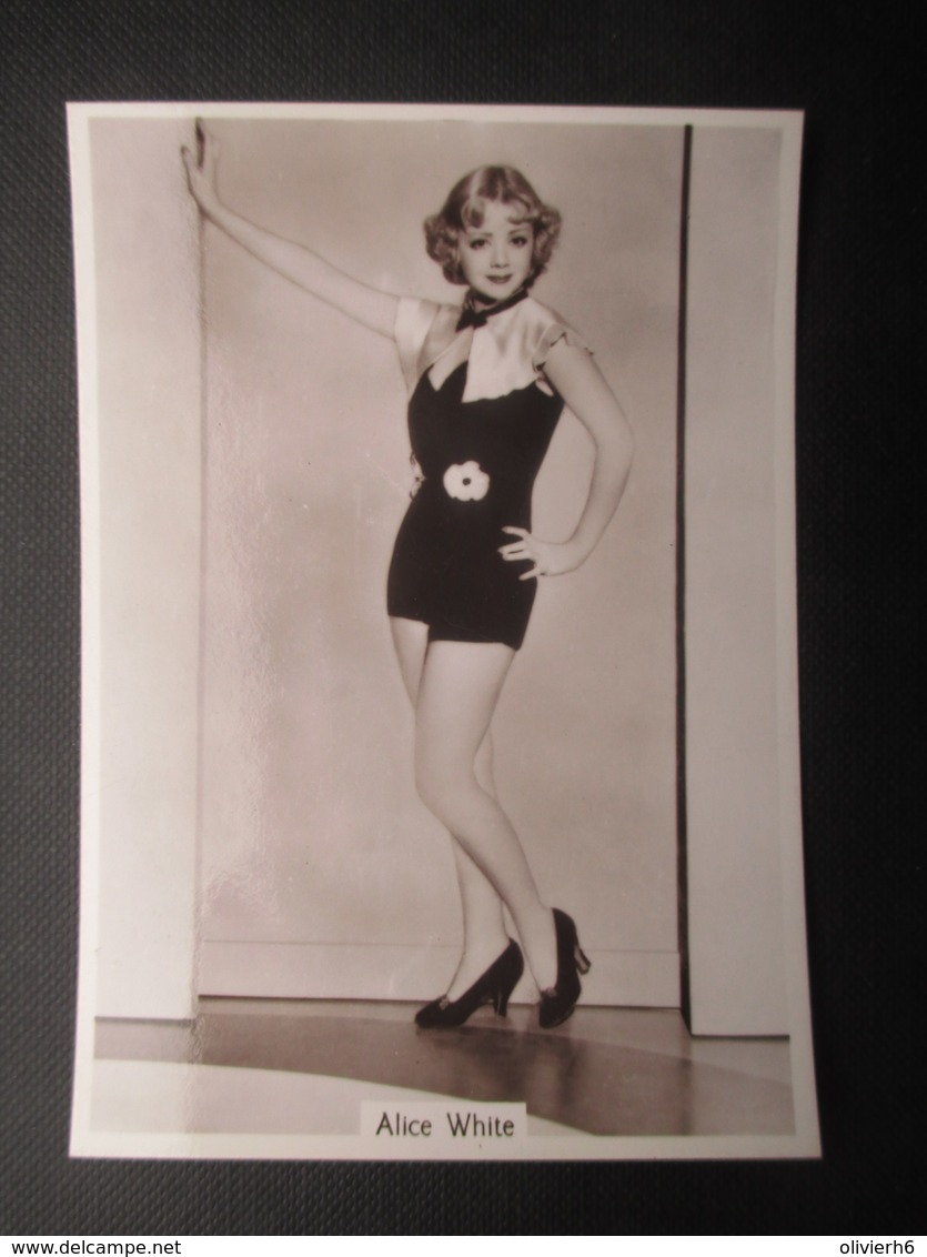 REAL PHOTO - PIN UP (V2004) ALICE WHITE (2 Vues) N°14 BEAUTIES OF TO-DAY Third Series - Phillips / BDV