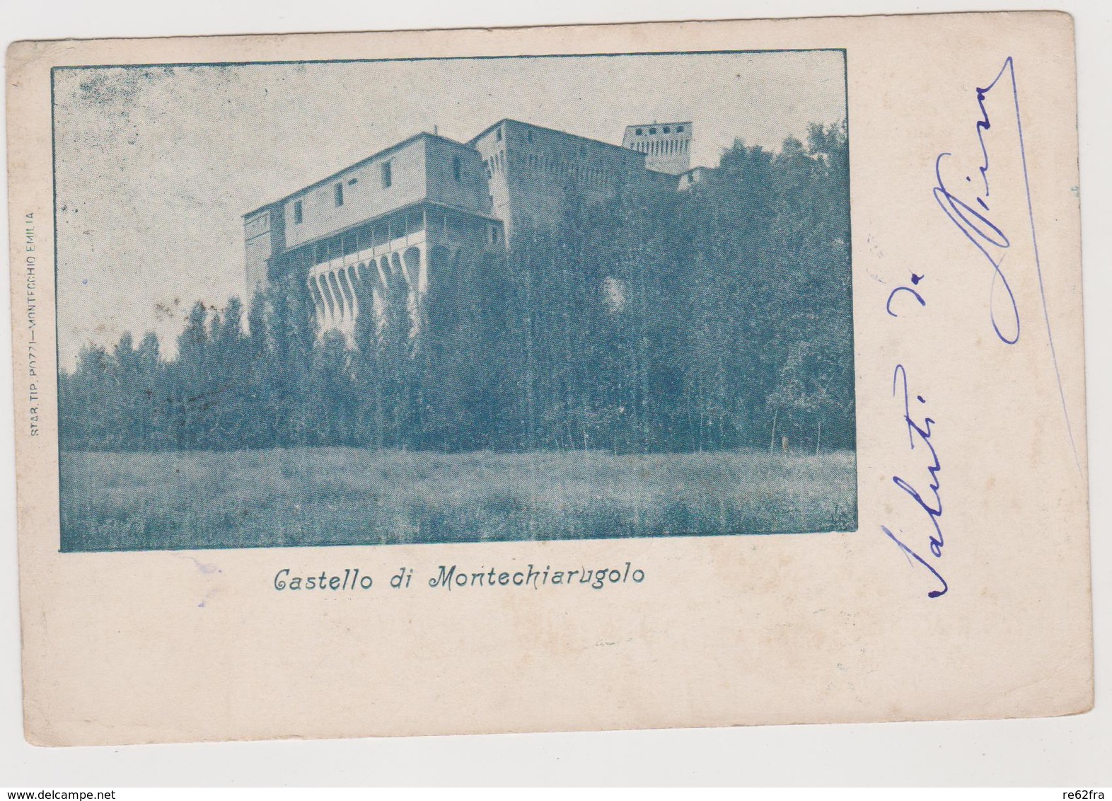 Montechiarugolo (PR)  Castello  - F.p. - Fine '1800/ Inizi '1900 - Parma