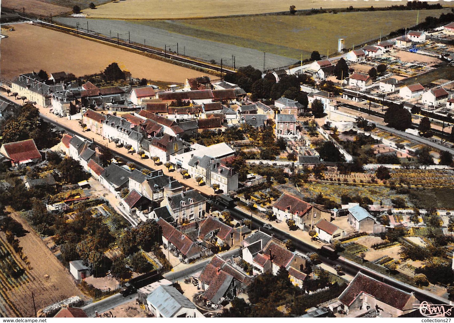 86-LES-ORMES- VUE PANORAMIQUE AERIENNE - Sonstige & Ohne Zuordnung