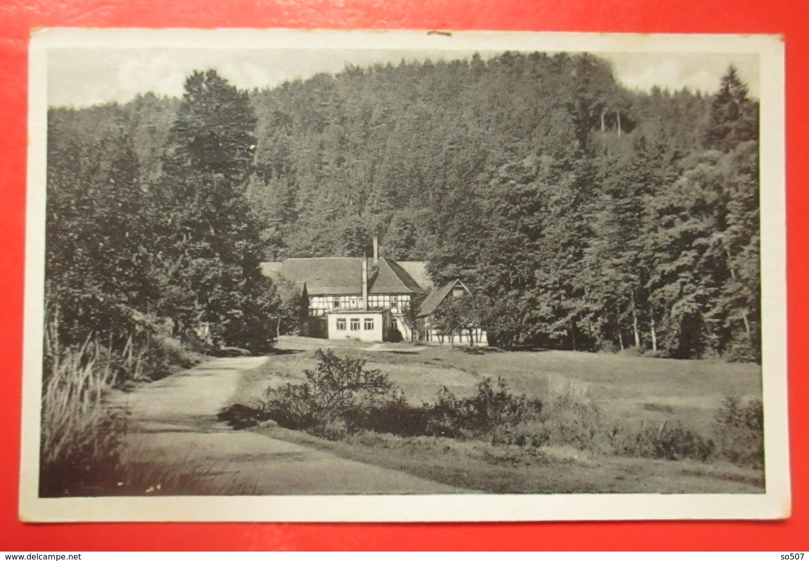 I2-Germany Vintage Postcard-Gasthof Und Sommerfrische Froschmuhle-Muhltal(Thur.) Bei Eisenberg - Eisenberg