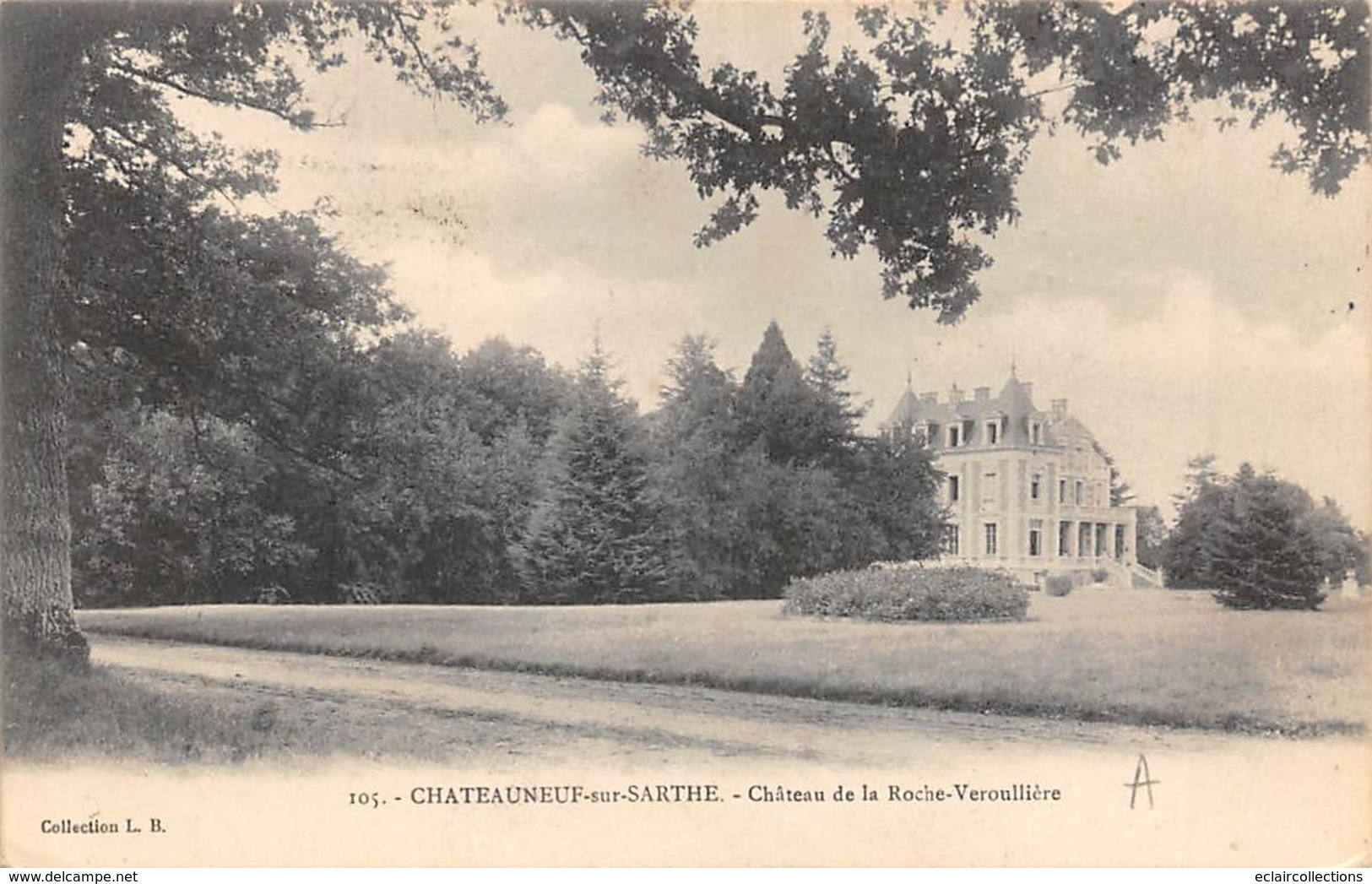 Chateauneuf Sur Sarthe           49        Château De La Roche-Veroullière          (Voir Scan) - Chateauneuf Sur Sarthe