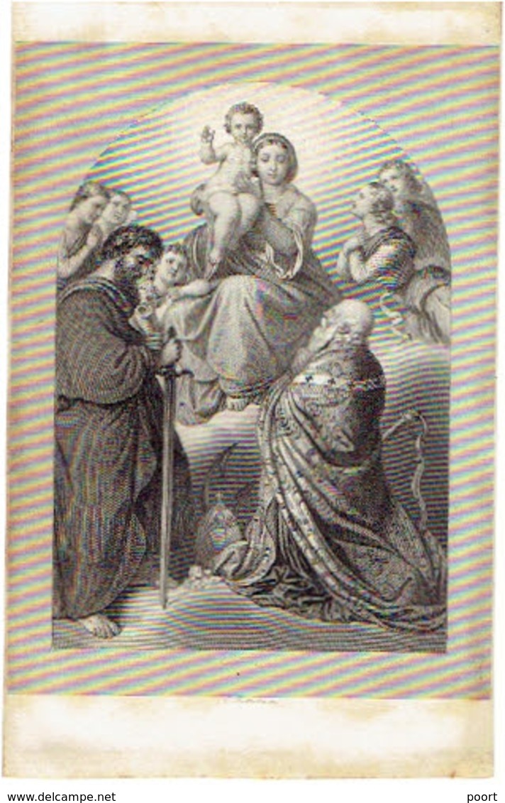 Princesse Mélanie De METTERNICH - Née Comtesse De ZICHY-FERRARIS - °1805 Et Décédée 1854 - Images Religieuses