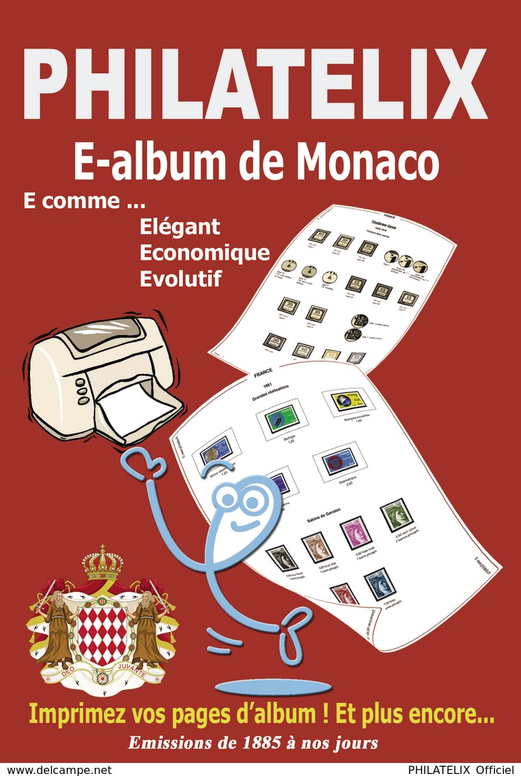 LOGICIEL E-ALBUM DE MONACO (Imprimez Vos Propres Albums) - Français