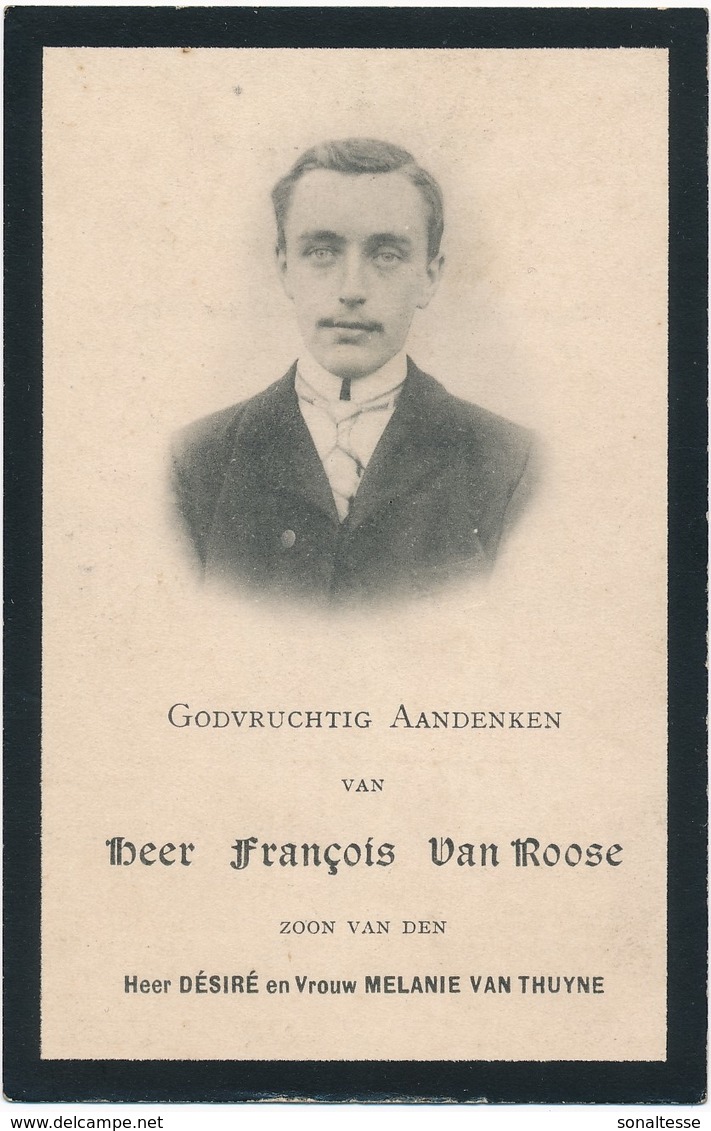 Gistel / 6x Doodsprent / Bidprent  / Data Overlijden Tussen 1901 - 1913 - Devotieprenten