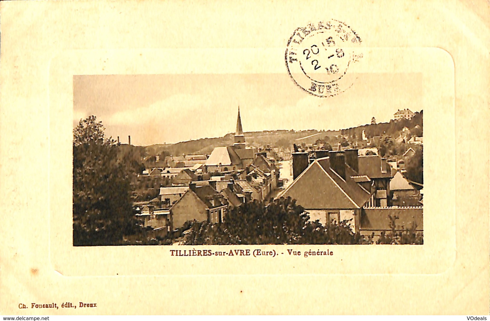 025 937 - CPA - France - (27) Eure - Tillières-sur-Avre - Vue Générale - Tillières-sur-Avre