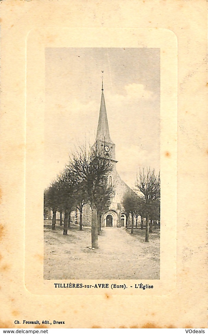 025 938 - CPA - France - (27) Eure - Tillières-sur-Avre - L'Eglise - Tillières-sur-Avre