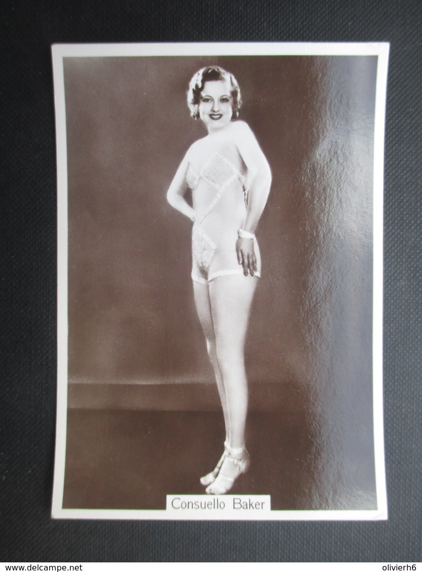REAL PHOTO - PIN UP (V2004) CONSUELLO BAKER (2 Vues) N°30 BEAUTIES OF TO-DAY Second Series - Phillips / BDV