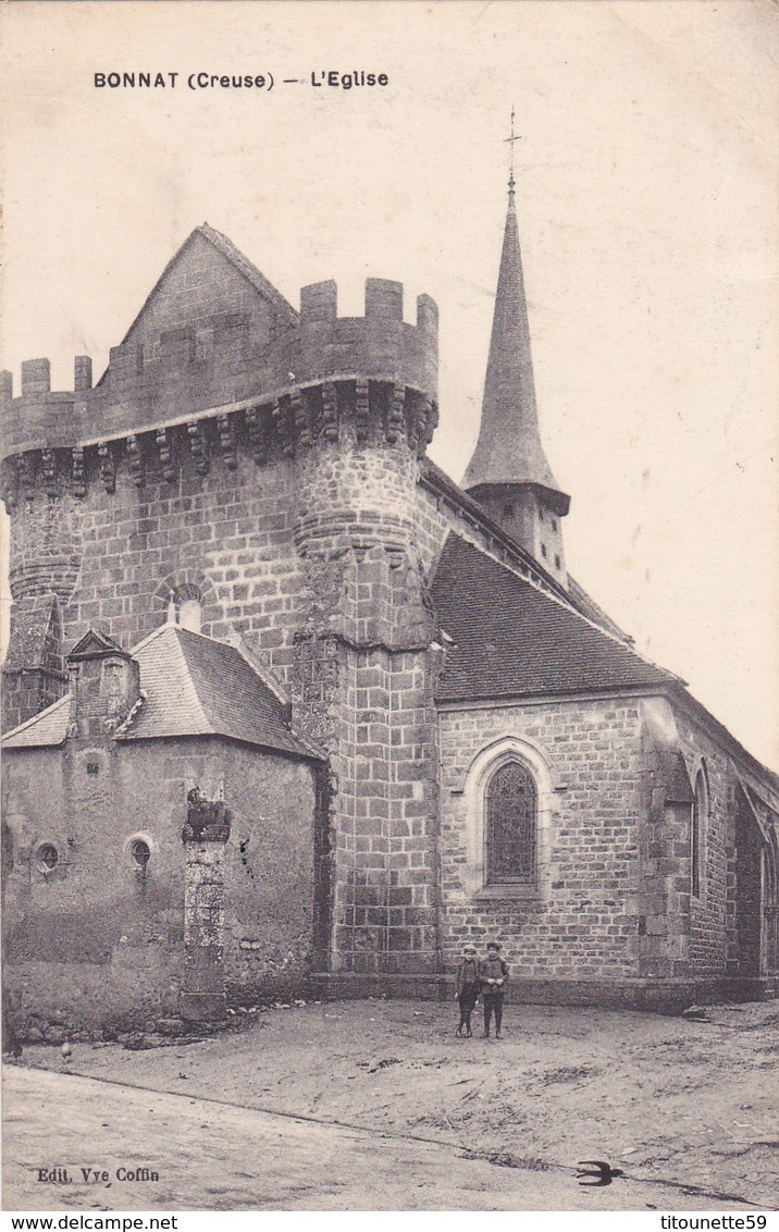 23-BONNAT-  L'Eglise  Ecrite --Editeur Vv. COFFIN- (16/4/20) - Andere & Zonder Classificatie