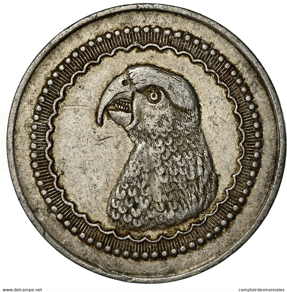 Monnaie, Madagascar, Société Des Mines D'Or, Andavakoëra, 1 Franc, TTB - Monétaires / De Nécessité