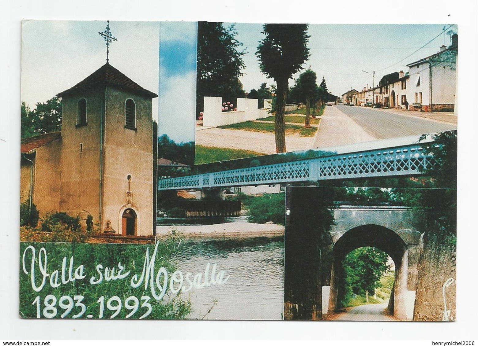 54 Velle Sur Moselle 1893 -1993 - Other & Unclassified