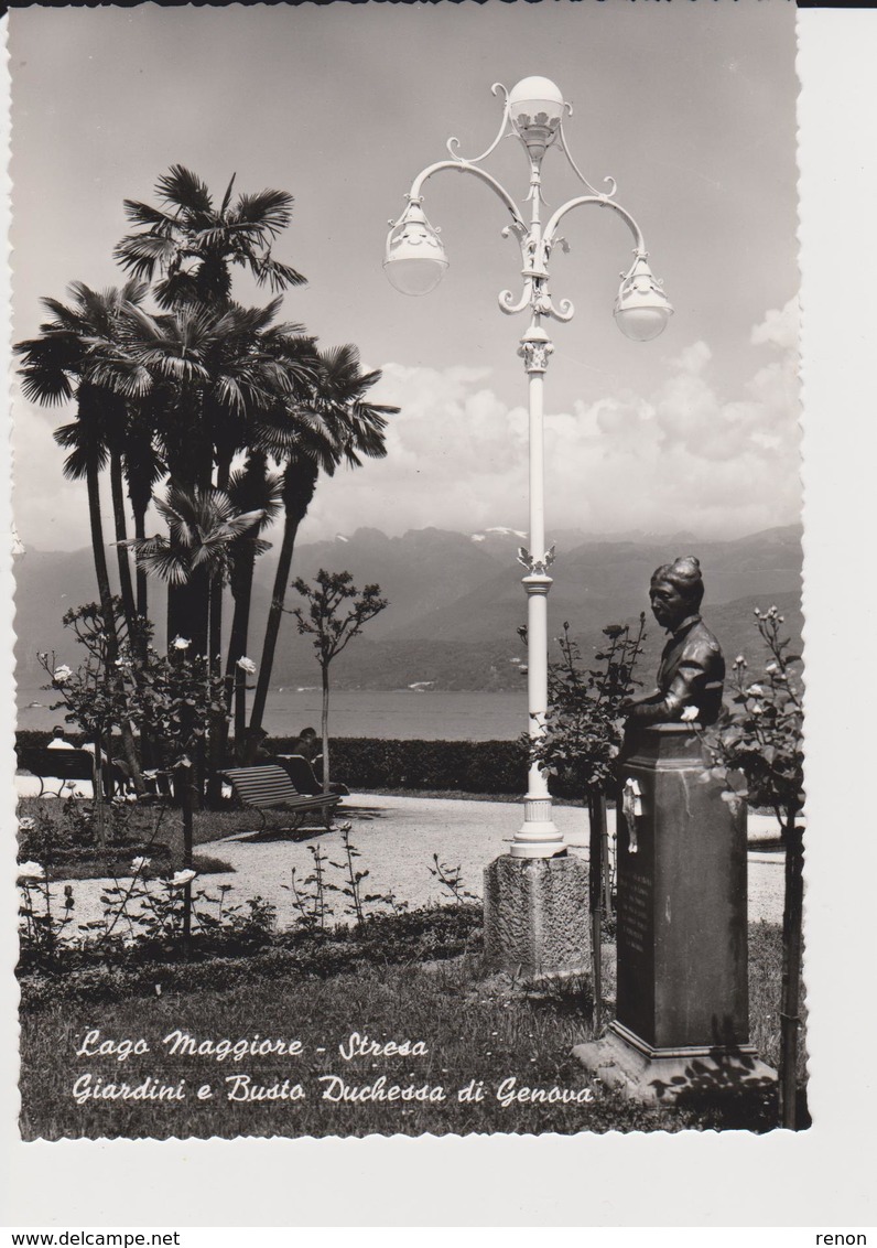 Verbania Stresa Giardini E Busto Duchessa Di Genova - Verbania