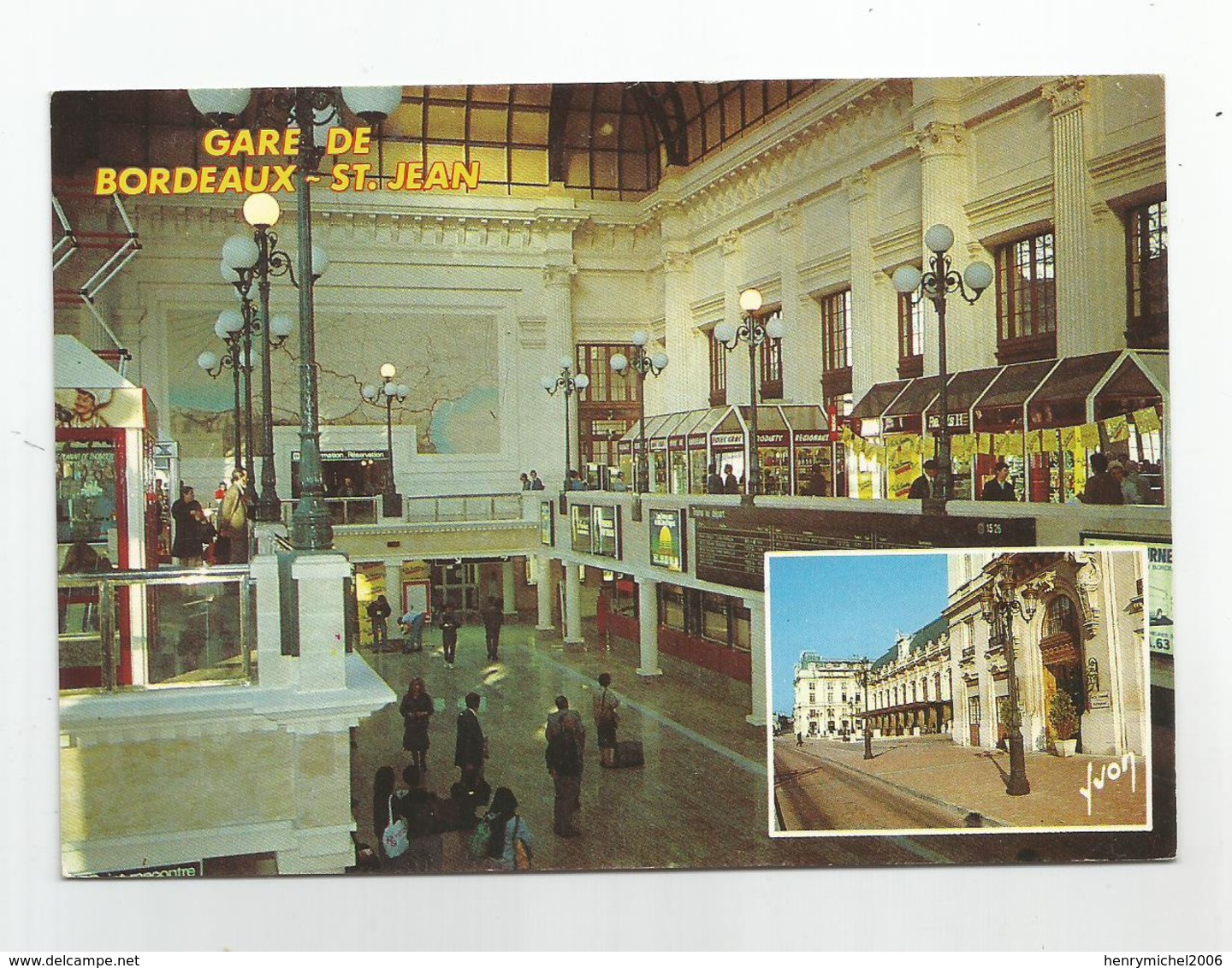 33 Bordeaux La Gare De St Jean Intérieure Extérieur - Bordeaux