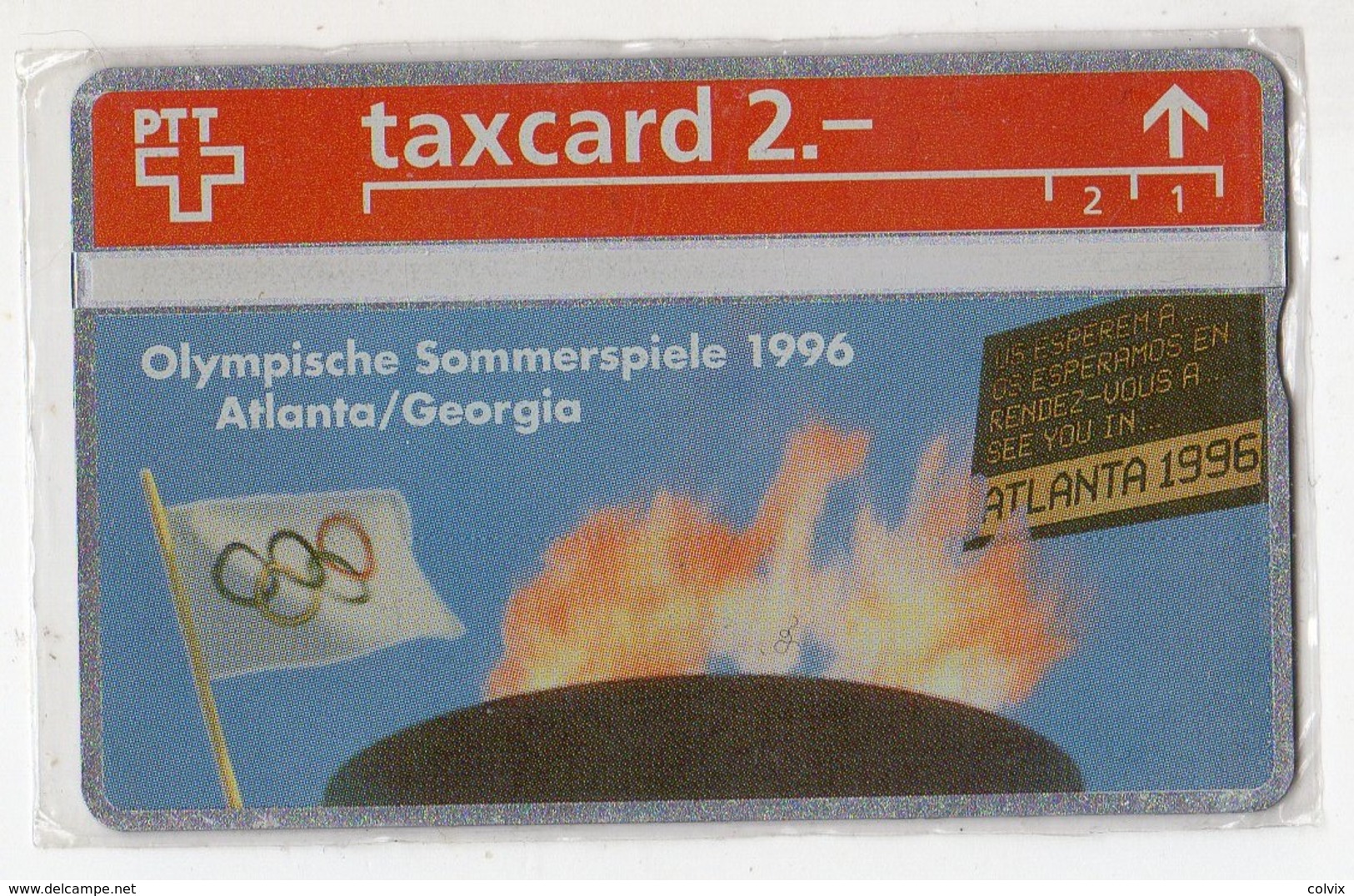 SUISSE JO ATLANTA 1996 CN 404L MINT - Juegos Olímpicos