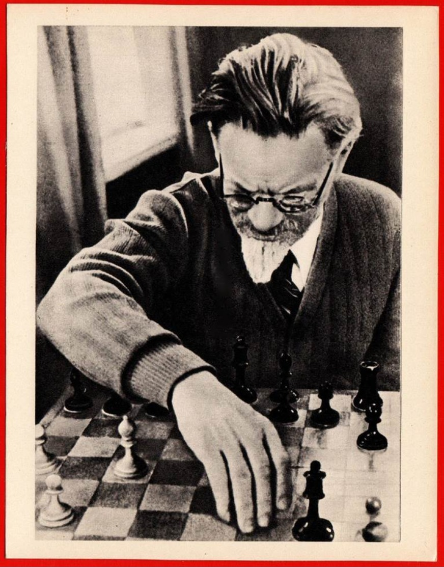 Mikhail 1975 Kalinin Jeu D'échecs Joueur D'échecs Président De L'URSS Révolutionnaire Bolchevique - Ajedrez