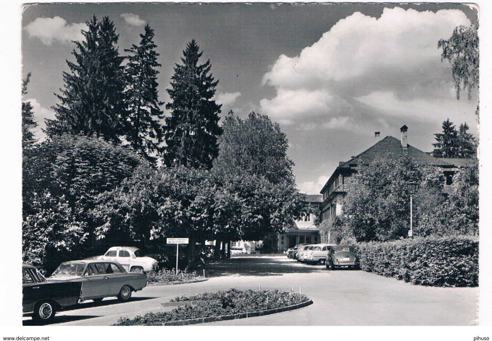 CH-5956   SCHINZNACH-BAD : Parkhotel Kurhaus - Einfahrt - Schinznach 