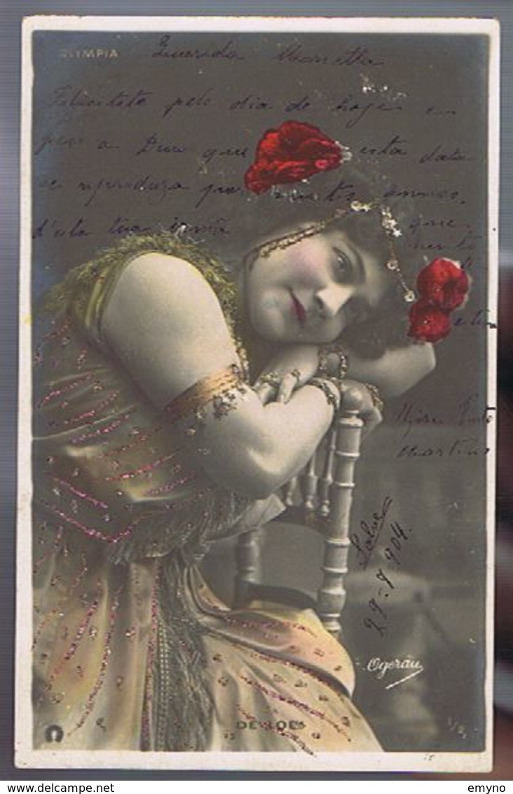 Artiste 1900-De Loen - Olympia - Photo Ogerau- Strass - Teatro