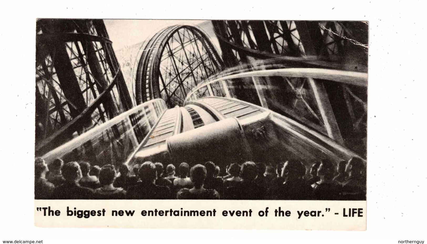 NEW YORK CITY, New York, USA, "I WAS IN CINERAMA", Warner Theatre, 1953 Chrome Postcard, Amusement Park Related - Places & Squares