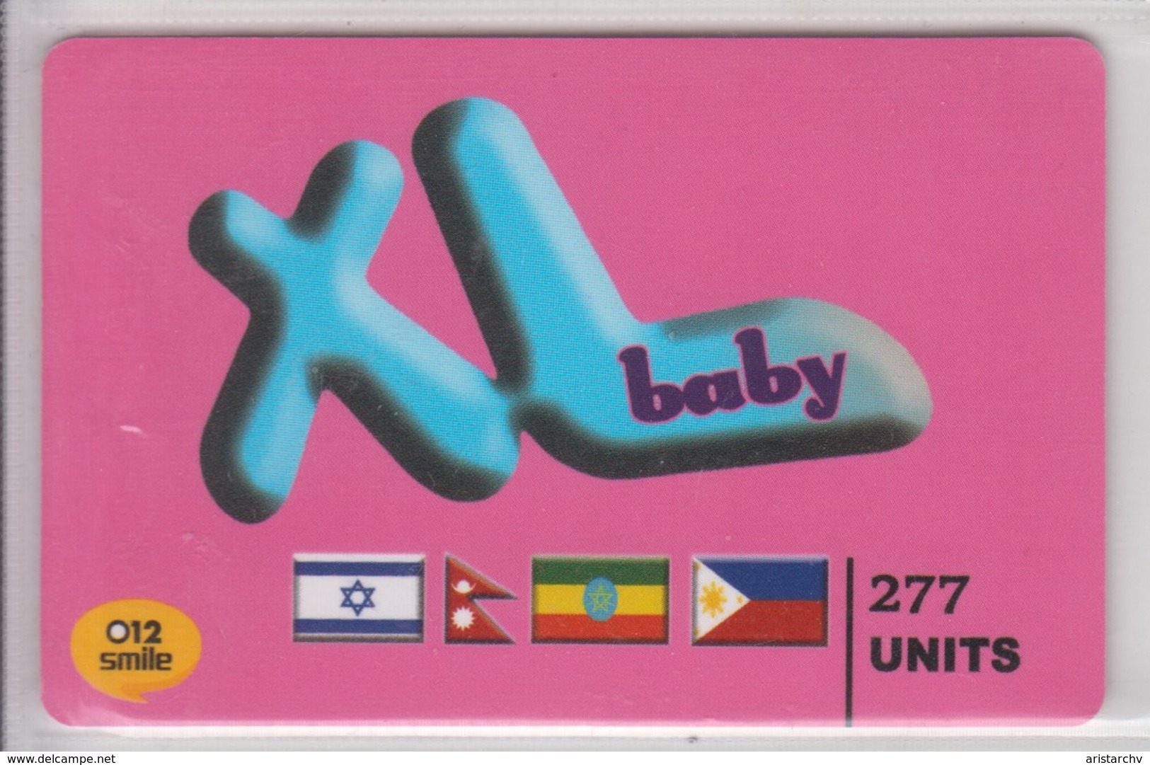 ISRAEL 2010 GOLDEN LINES 012 XL BABY 277 UNITS - Filipinas