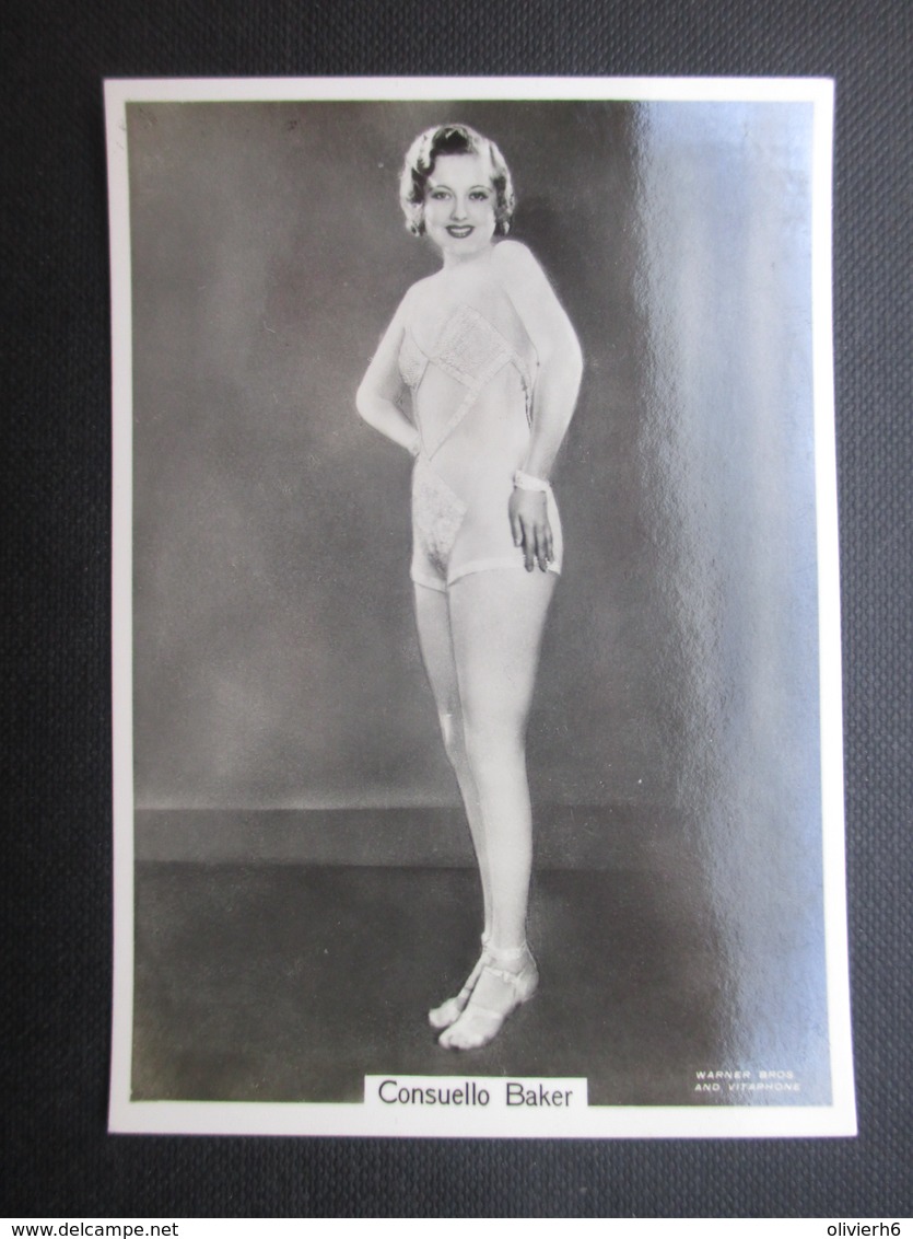 REAL PHOTO - PIN UP (V2004) CONSUELLO BAKER (2 Vues) N°27 BEAUTIES OF TO-DAY - Phillips / BDV