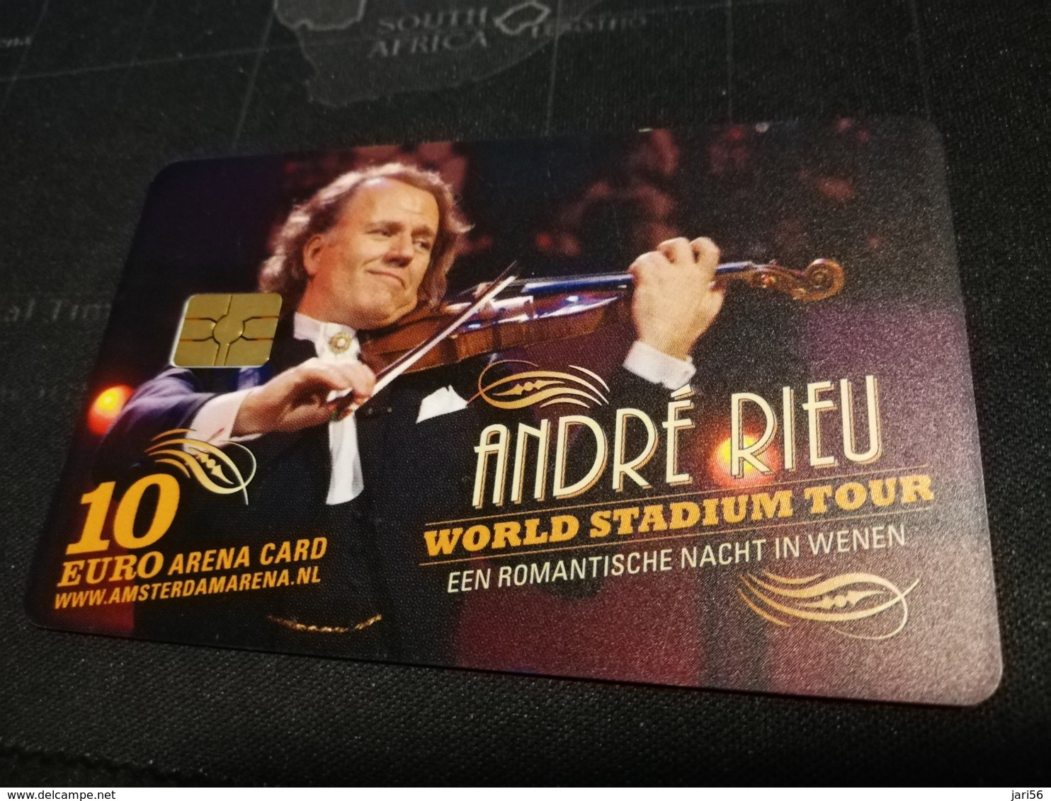 NETHERLANDS  ARENA CARD  ANDRE RIEU WORLD TOUR WENEN    €10,- USED CARD  ** 1424** - öffentlich