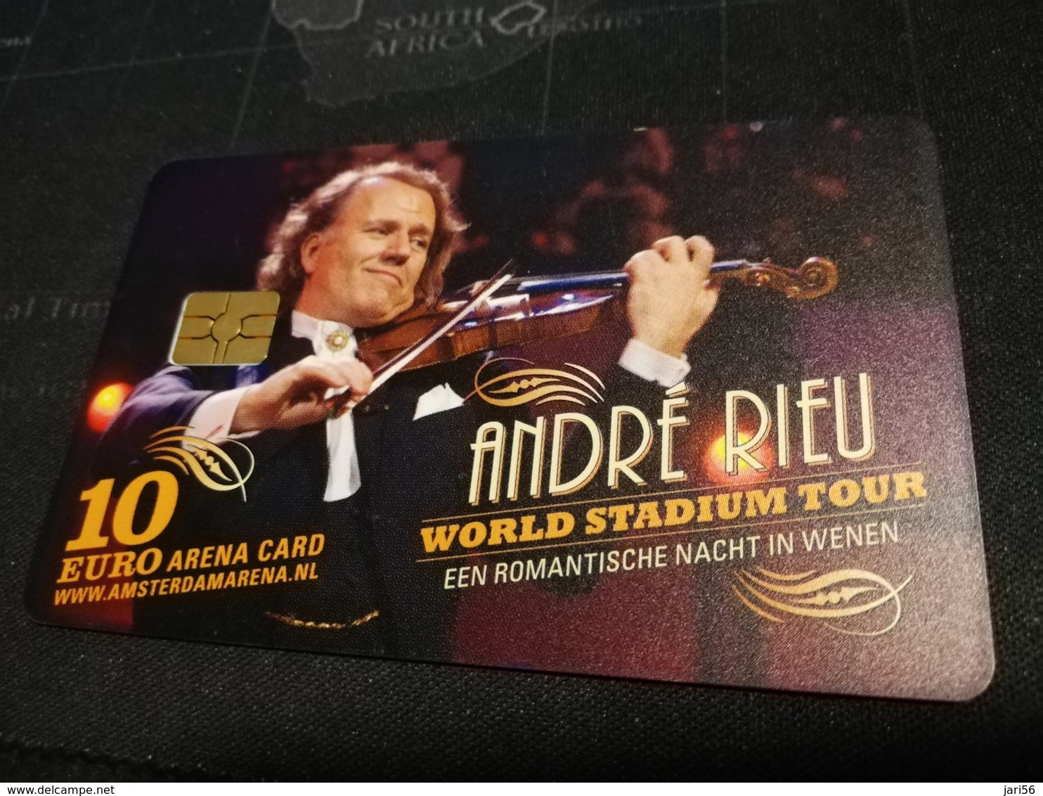 NETHERLANDS  ARENA CARD  ANDRE RIEU WORLD TOUR WENEN    €10,- USED CARD  ** 1424** - Publiques