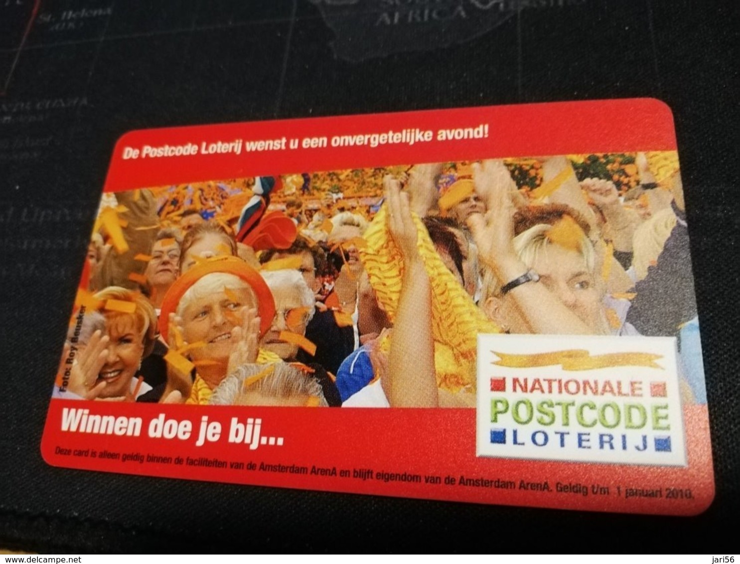 NETHERLANDS  ARENA CARD  ANDRE RIEU WORLD TOUR WENEN 2   €10,- USED CARD  ** 1425** - öffentlich