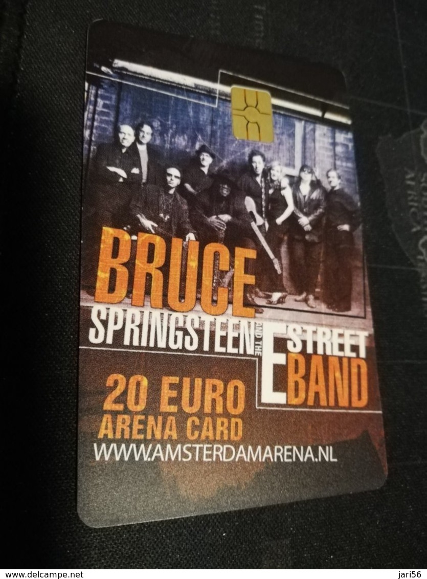 NETHERLANDS  ARENA CARD  BRUCE SPRINGSTEEN   €20,- USED CARD  ** 1426** - Publiques