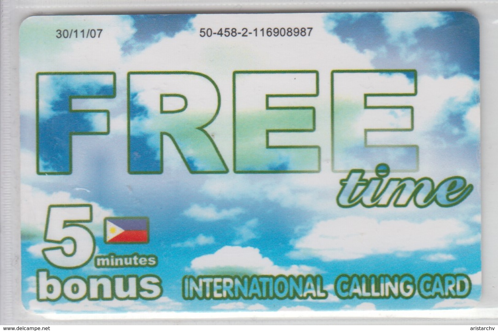 ISRAEL 2007 FREE TIME BONUS 5 MIN - Philippinen