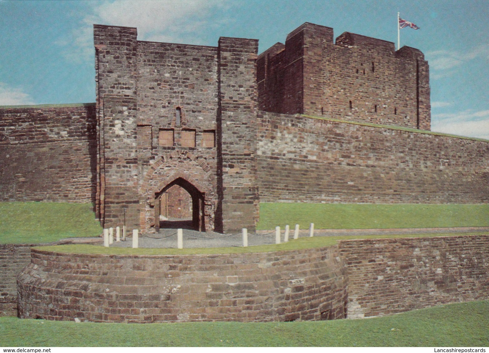 Postcard Carlisle Castle Cumbria Captain's Tower And Keep My Ref B24287 - Carlisle