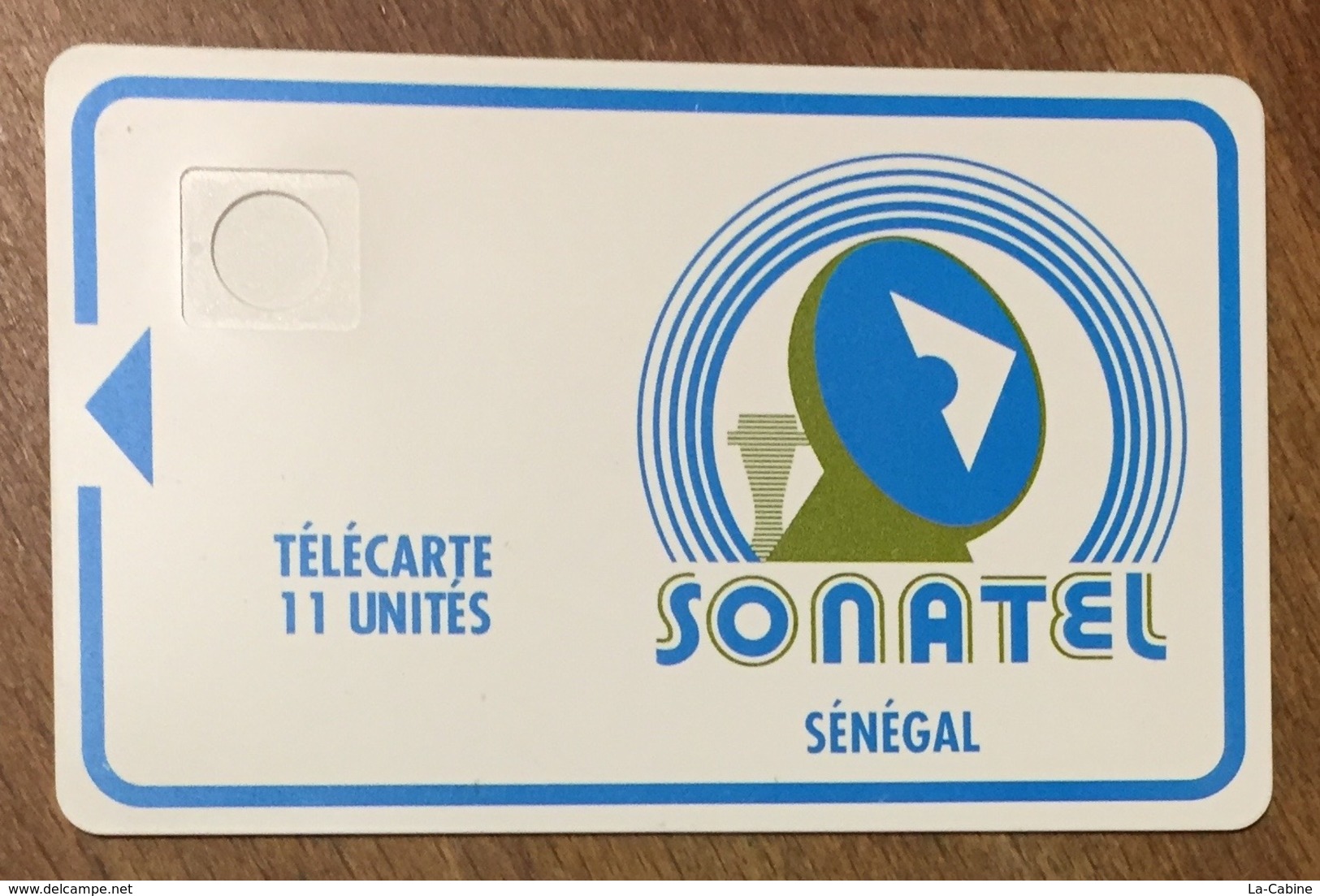 CARTE RECTO SÉNÉGAL VERSO VENEZUELA CANTV SANS PUCE PHONECARD TELECARTE CARD - Senegal