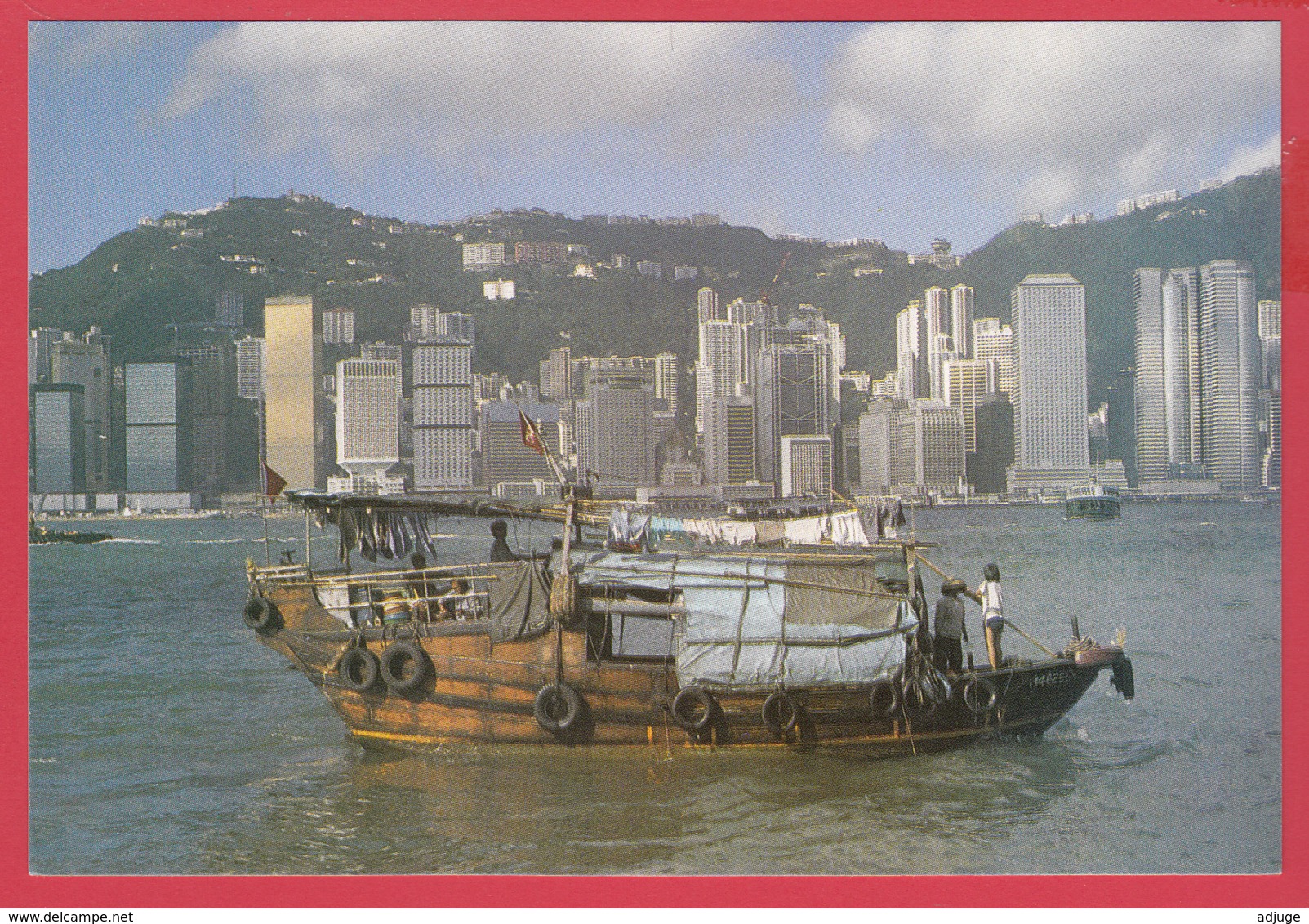 HONG KONG -HARBOUR- Le Port Vue Générale* SUP * 2 SCAN- - Chine (Hong Kong)