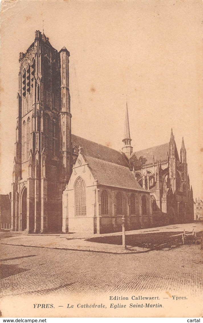 YPRES - La Cathédrale - Eglise Saint-Martin - Ieper