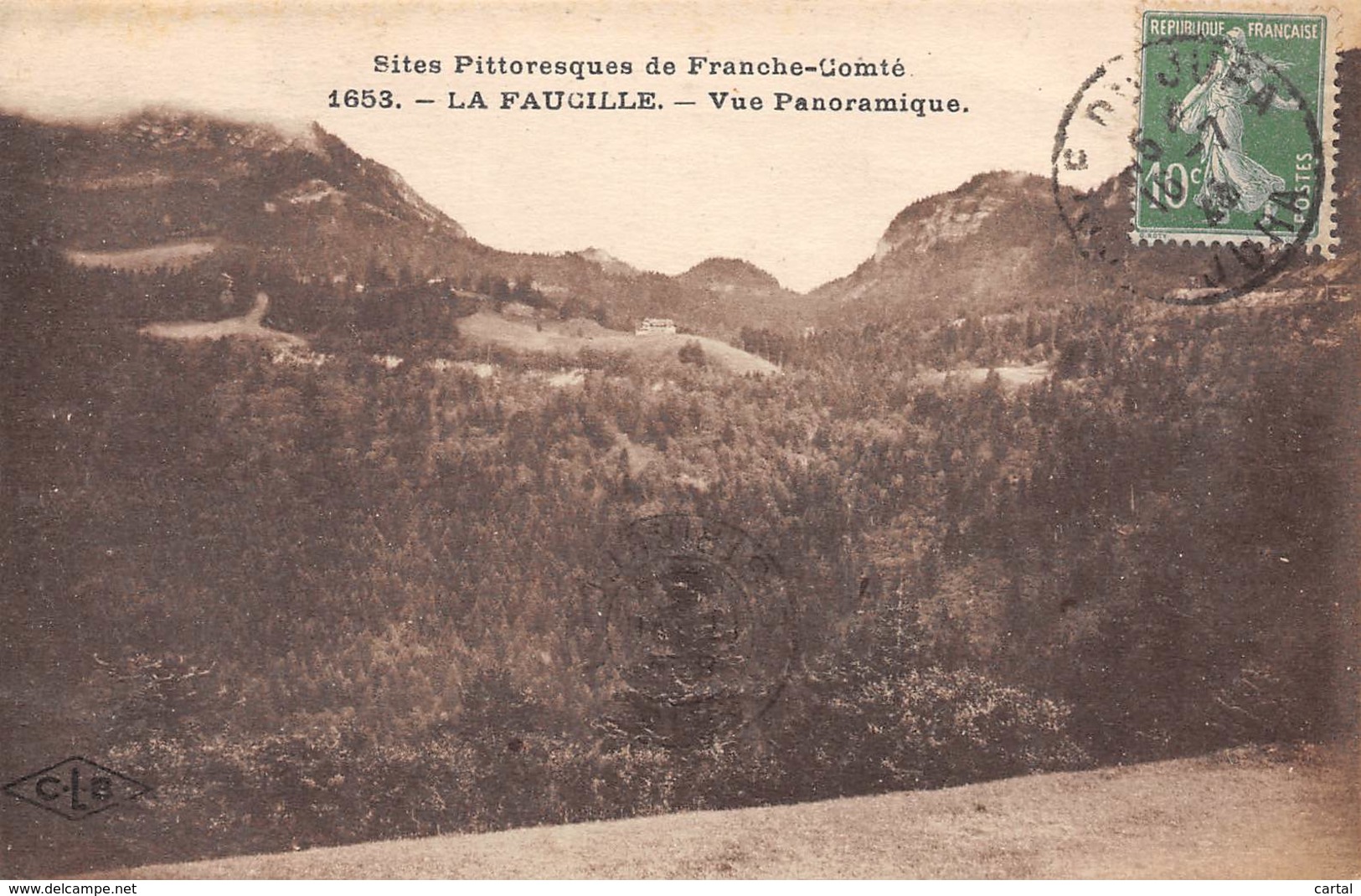 01 - LA FAUCILLE - Vue Panoramique - Gex