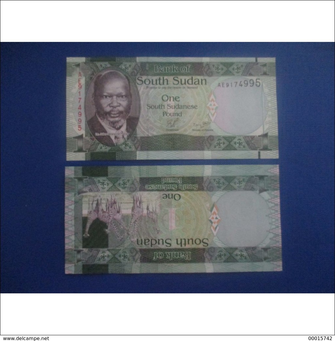 SOUTH SUDAN 1 POUND 2011 P-5 UNC  D-0118 - Sudan Del Sud