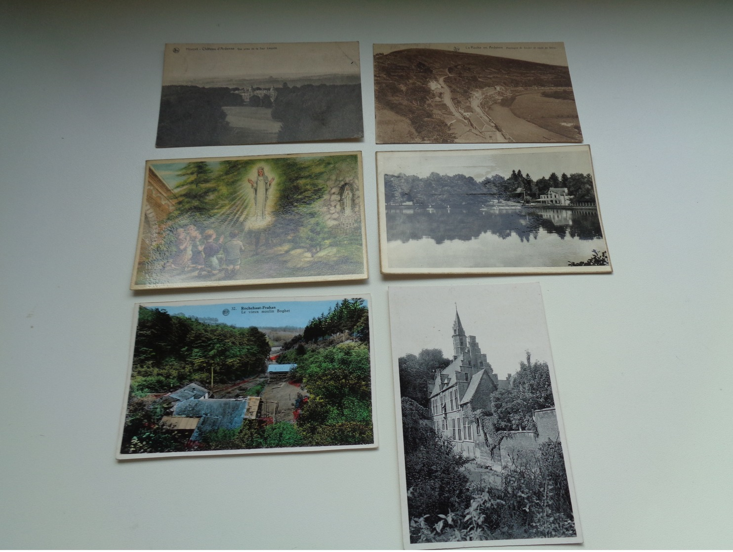 Lot de 100 cartes postales de Belgique       Lot van 100 postkaarten van België   - 100 scans