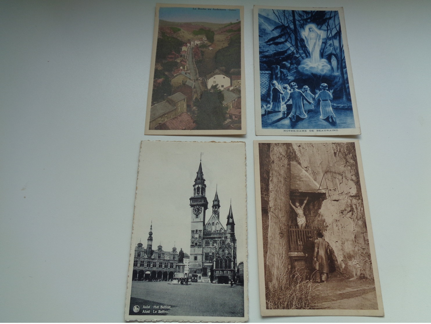 Lot de 100 cartes postales de Belgique       Lot van 100 postkaarten van België   - 100 scans