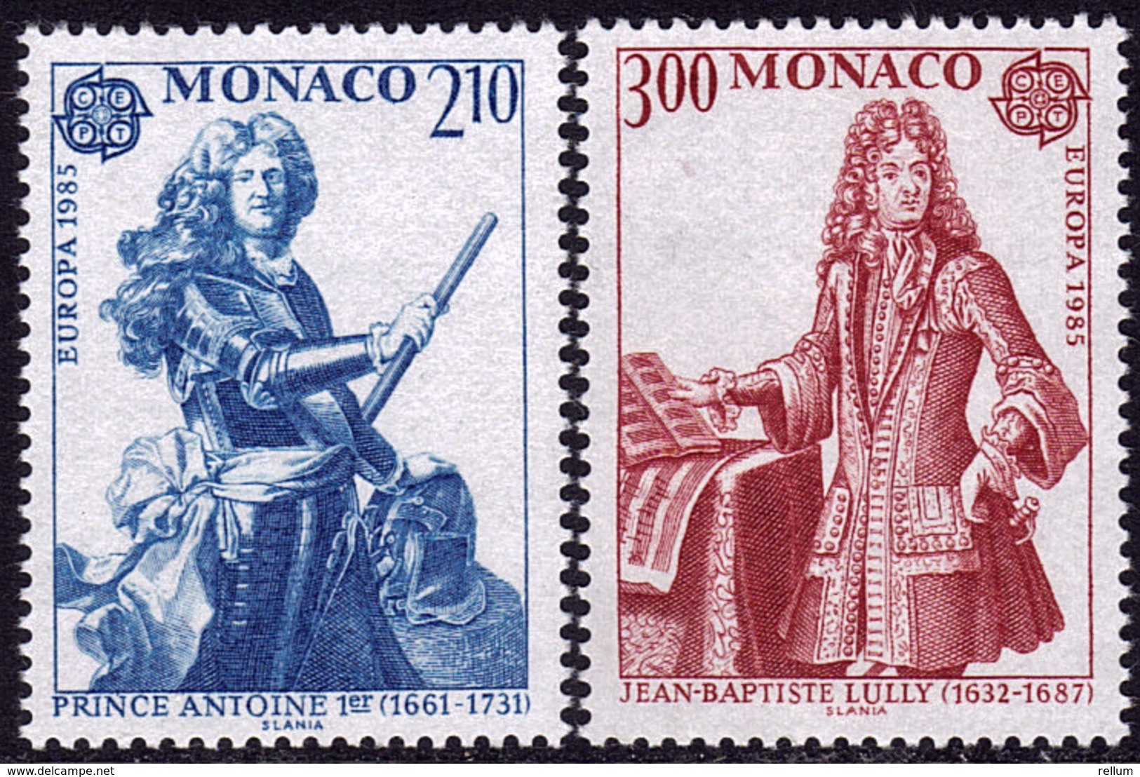 Monaco - Europa CEPT 1985 - Yvert Nr. 1459/1460 - Michel Nr. 1681/1682  ** - 1985