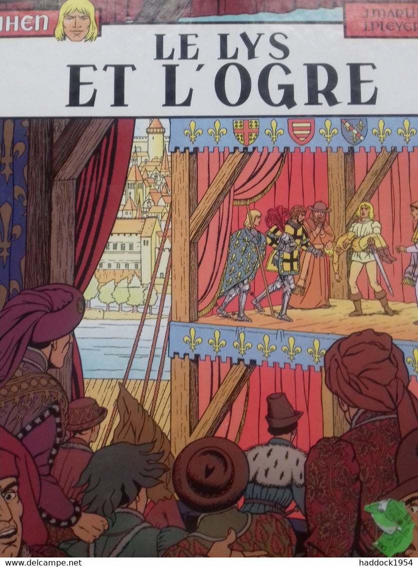 Le Lys Et L'ogre JHEN JEAN PLEYERS JACQUES MARTIN Casterman 1986 - Jhen