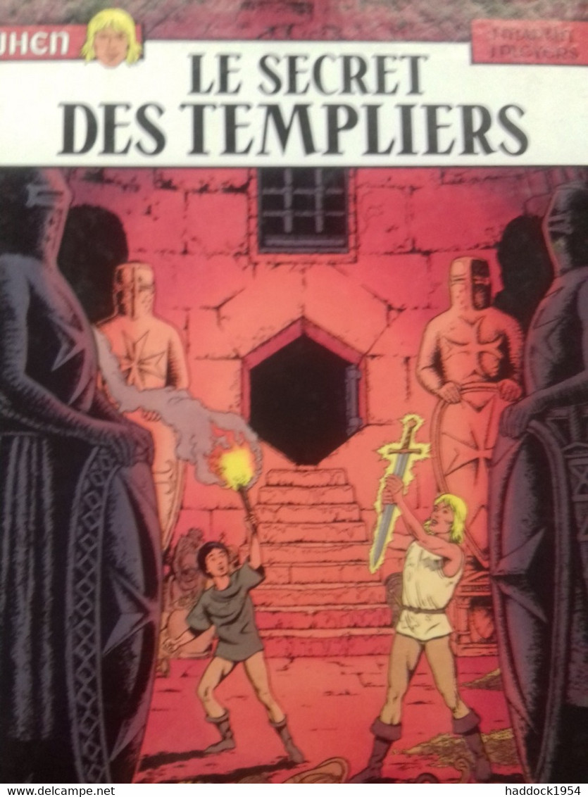 Le Secret Des Templiers JHEN JEAN PLEYERS JACQUES MARTIN Casterman 1990 - Jhen