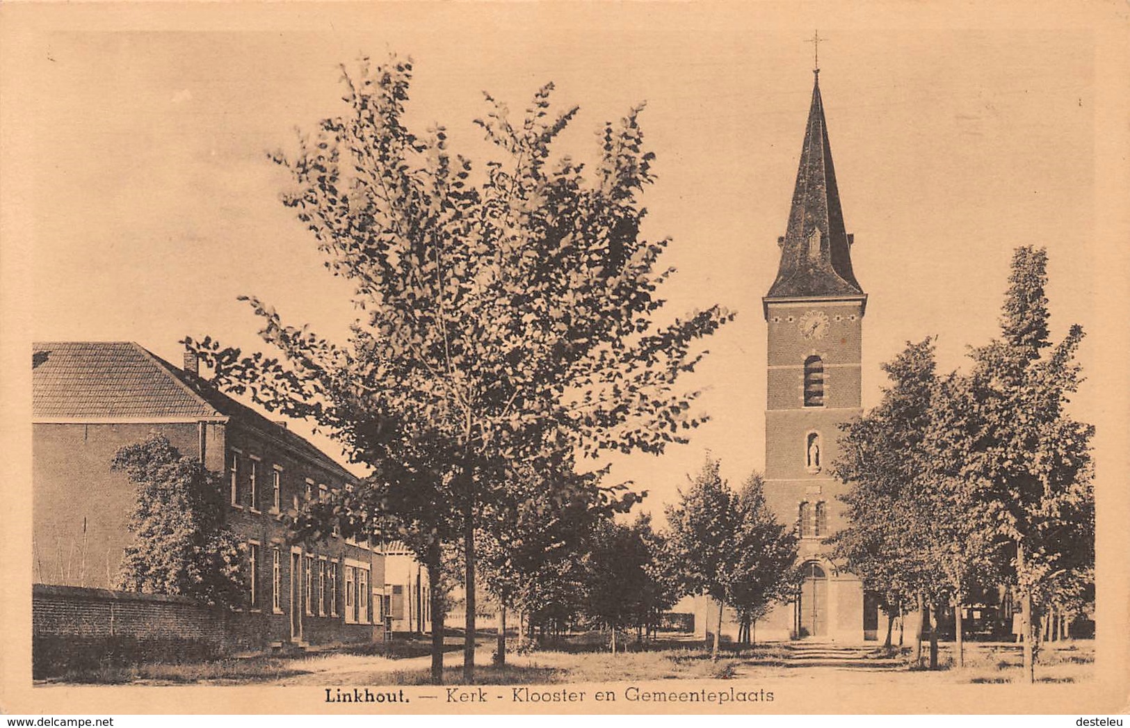 Kerk , Klooster En Gemeenteplaats - Linkhout - Lummen