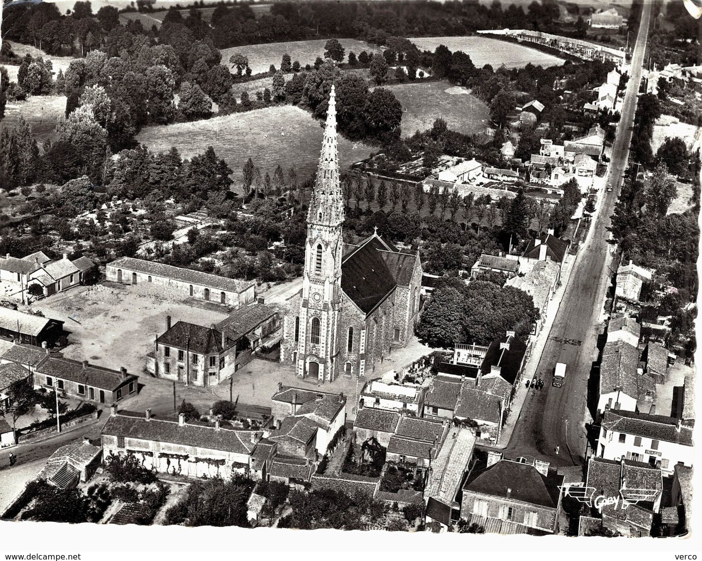 Carte POSTALE Ancienne  De  LA  MOTHE - ACHARD - La Mothe Achard