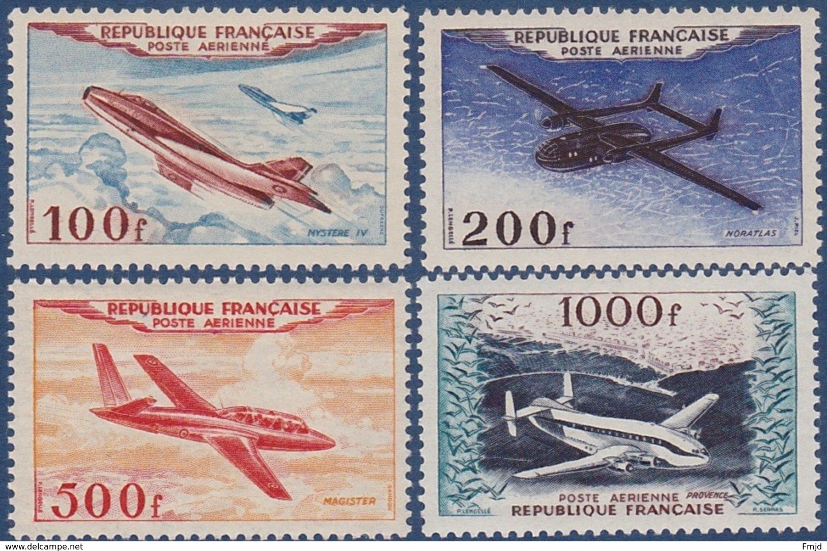 POSTE AÉRIENNE N°_30 à 33 NEUF** - 1927-1959 Neufs