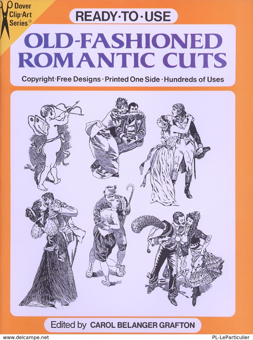 Old Fashioned Romantic Cuts By Carol Belanger Grafton Ready-to-Use Dover Clip-Art Series (excellent Pour Les Graphistes) - Bellas Artes